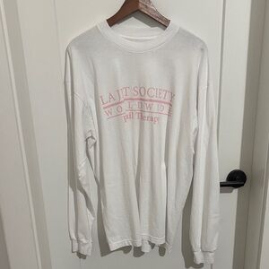 LA Jet Society Retail Therapy Shirt NWT